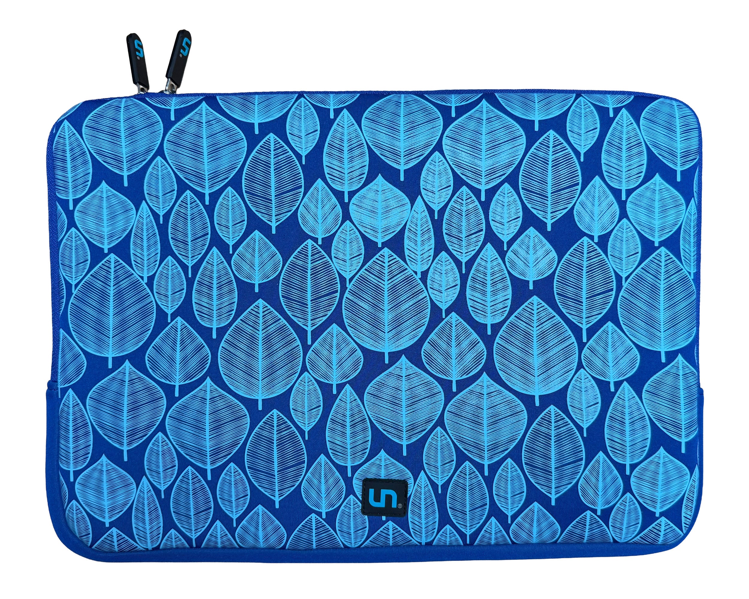 Little Leaves Blue Macbook 15" Neoprene Sleeve