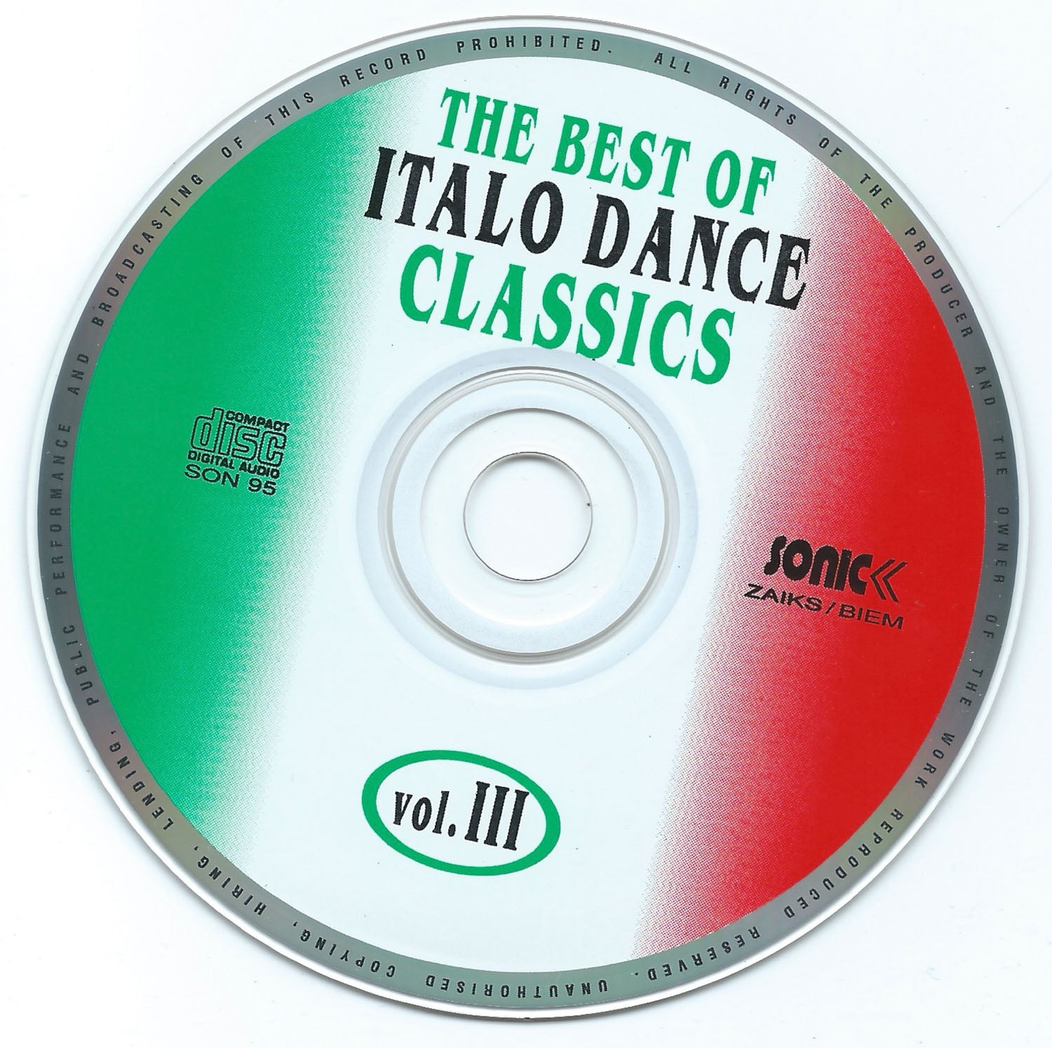 The Best of Italo Dance Classics vol III