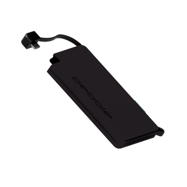 Pebble Pokket 1000mah micro size keyring power bank