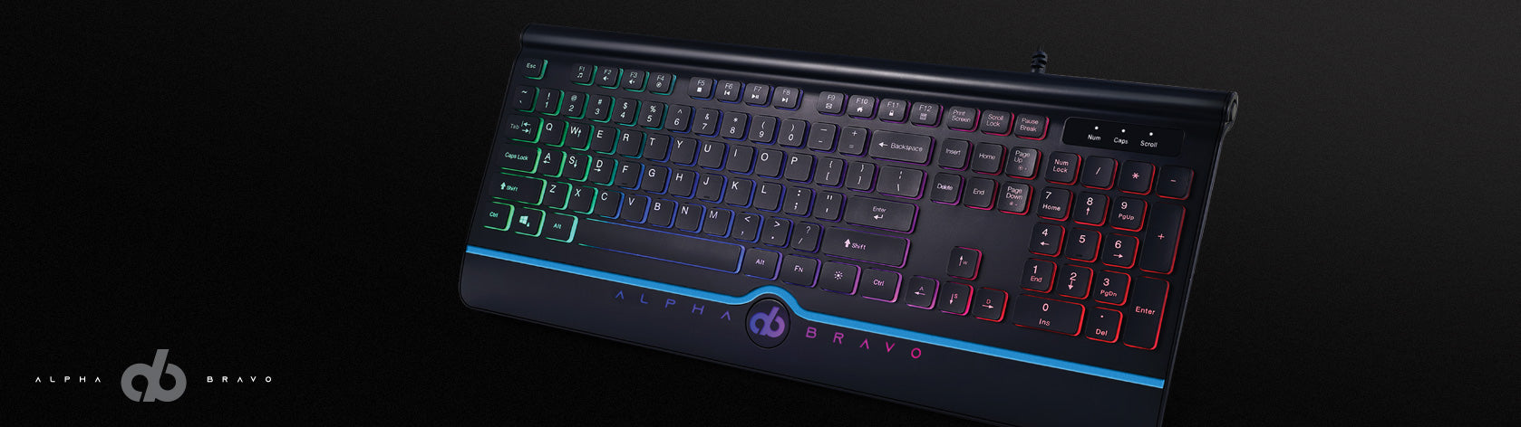 Alpha Bravo GK1 Gaming keyboard - US version