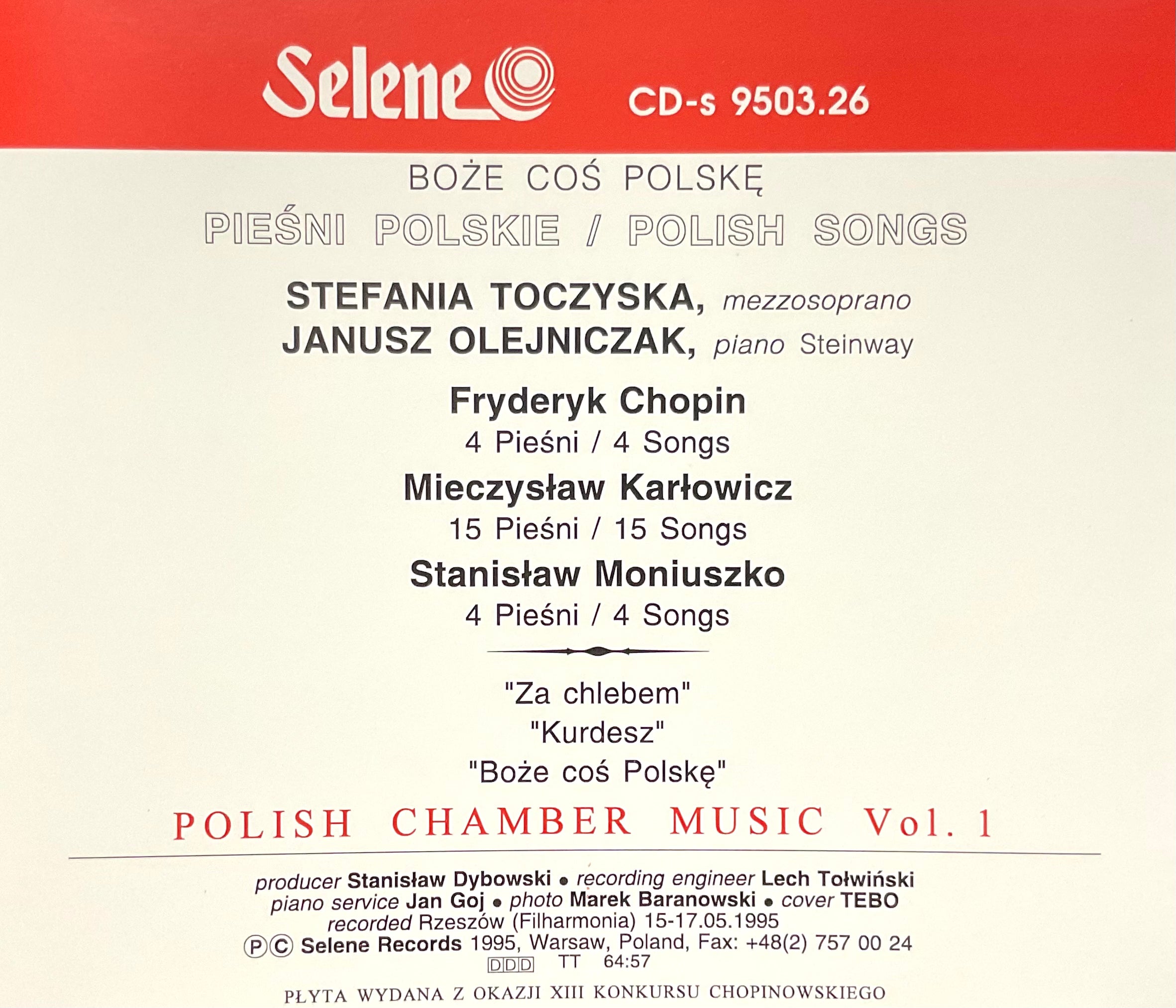 Piesni Polskie | Stefania Toczyska - Janusz Olejniczak