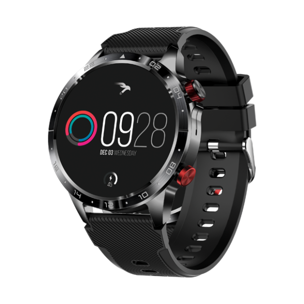 Kuzo Pro Sports Smart Watch with GPS – Black