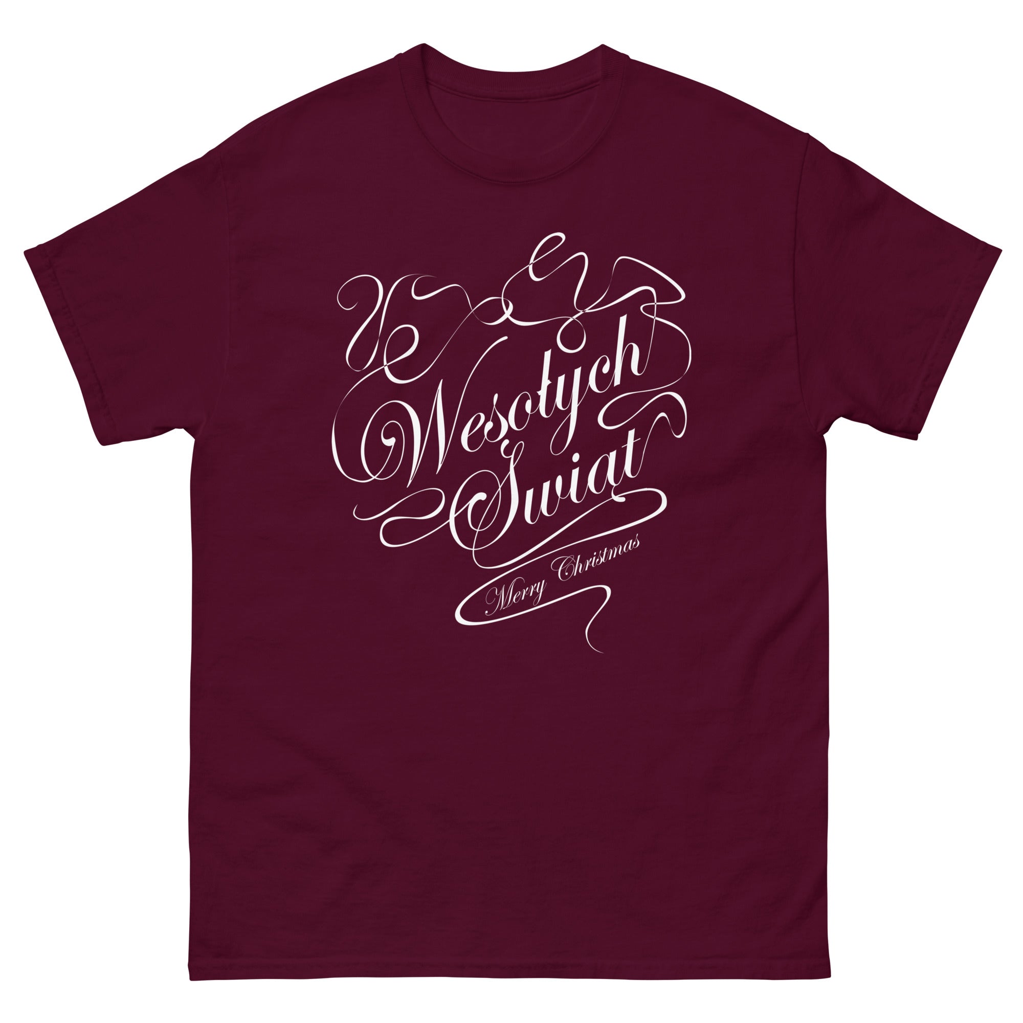 Wesolych Swiat - Merry Christmas Men's classic tee