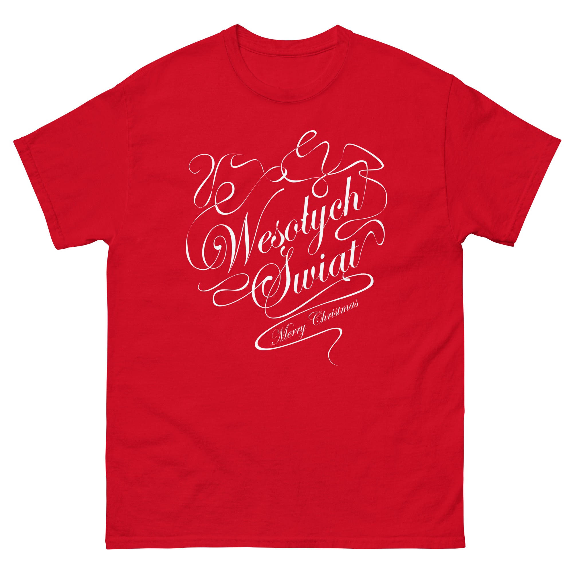 Wesolych Swiat - Merry Christmas Men's classic tee