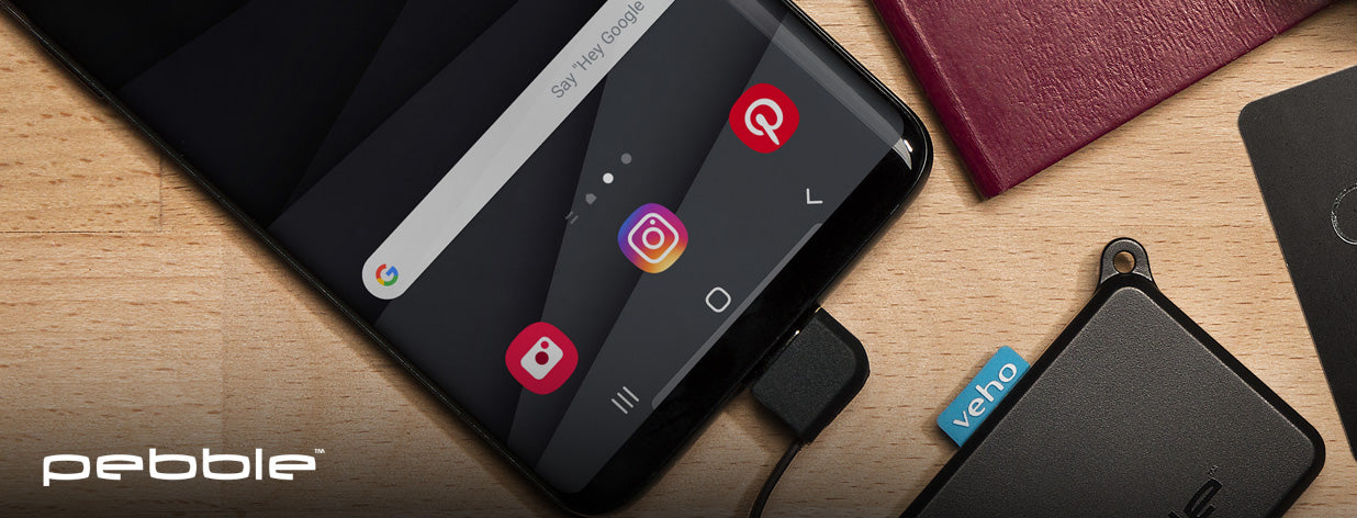 Pebble Pokket 1000mah micro size keyring power bank