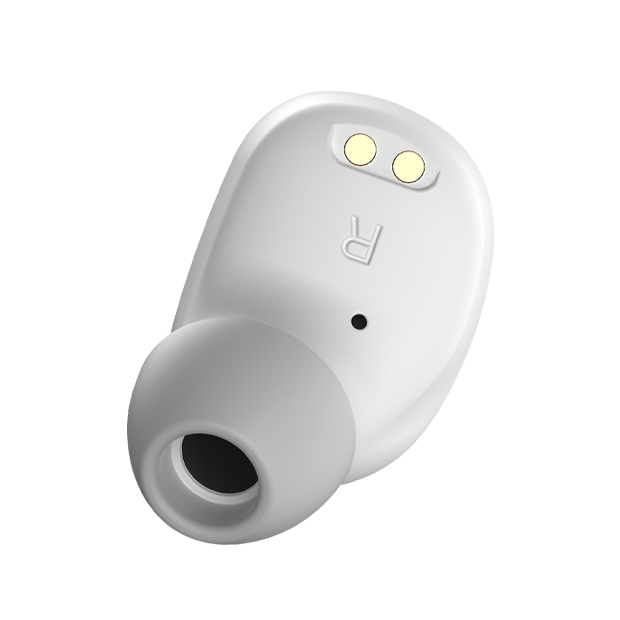 RHOX Lite white wireless earphones