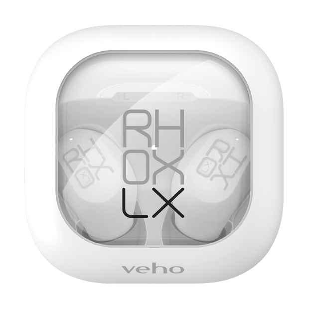 RHOX Lite white wireless earphones