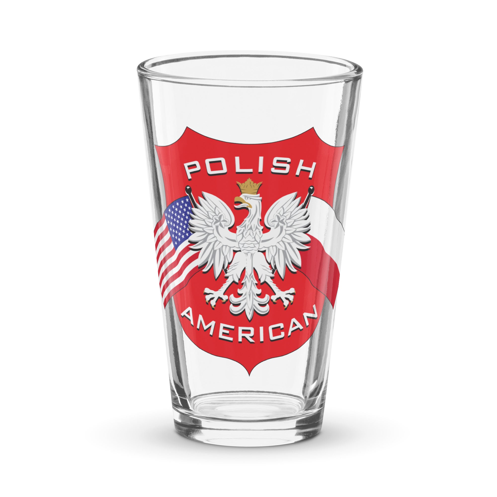 Polish-American Shaker Pint Glass