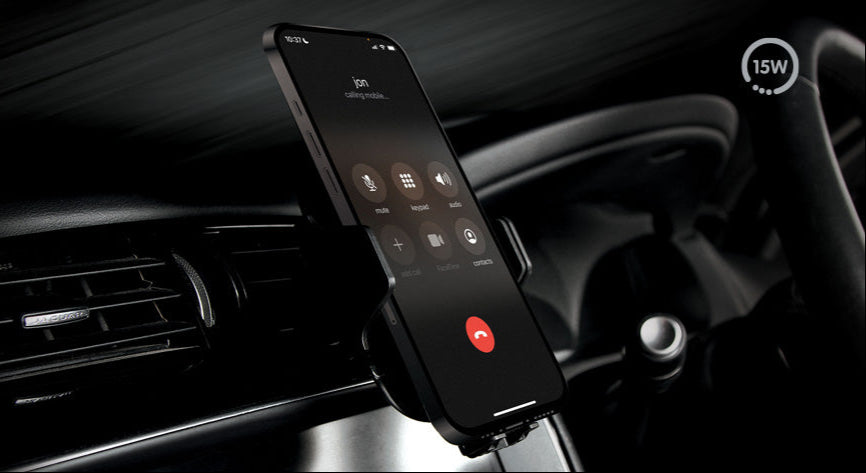 Veho TA-10 Universal in-car smartphone wireless charging cradle