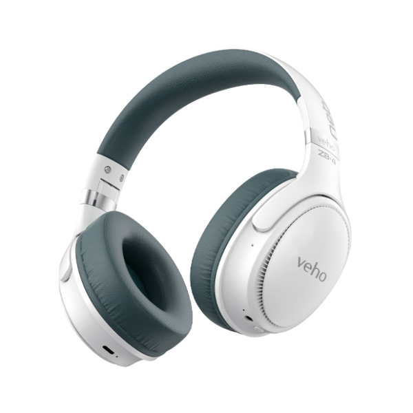 ZB-4 NEB Wireless Headphones with Microphone – White