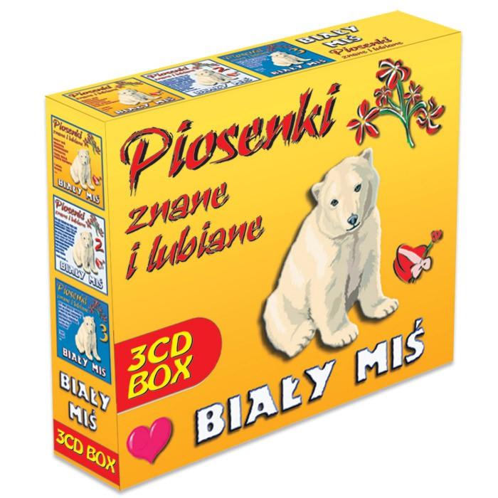 Bialy Mis - White Teddy Bear Accordion Music Boxed 3 CD Set