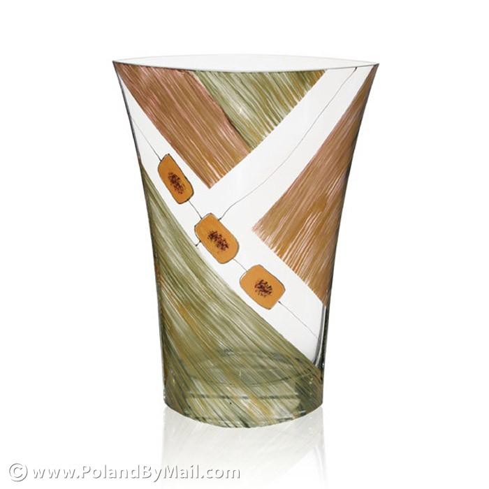 Glass Vase - Contemporary Simplicity Series, 12 inches Tall