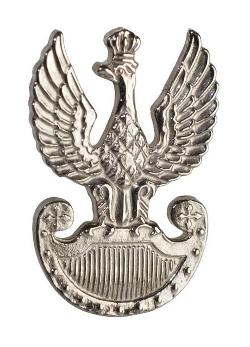 14k White Gold Pilsudski Legions Eagle Pendant