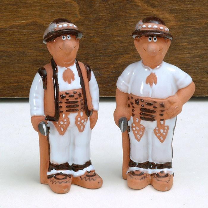 Ceramic Highlanders, Set of 2