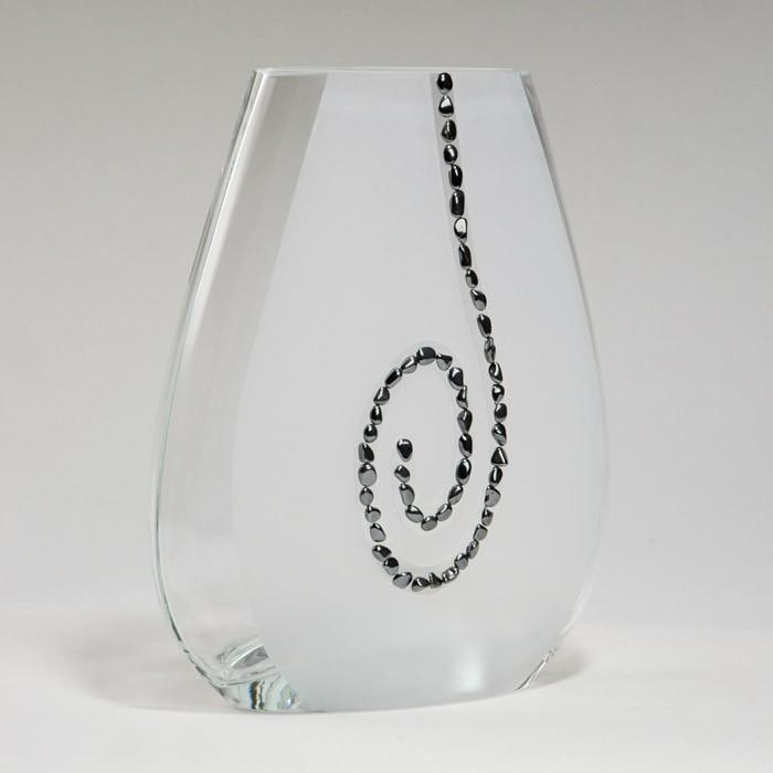 Glass Vase - Oxide Precious Stone Series, 10 inches Tall