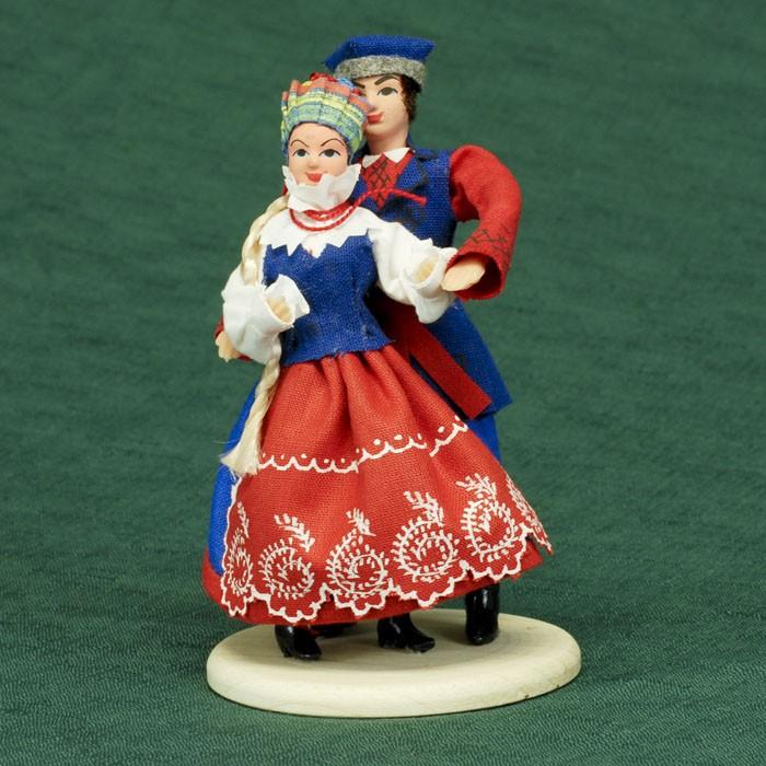 Folk Doll - Kujawy, Couple 5.25 inches