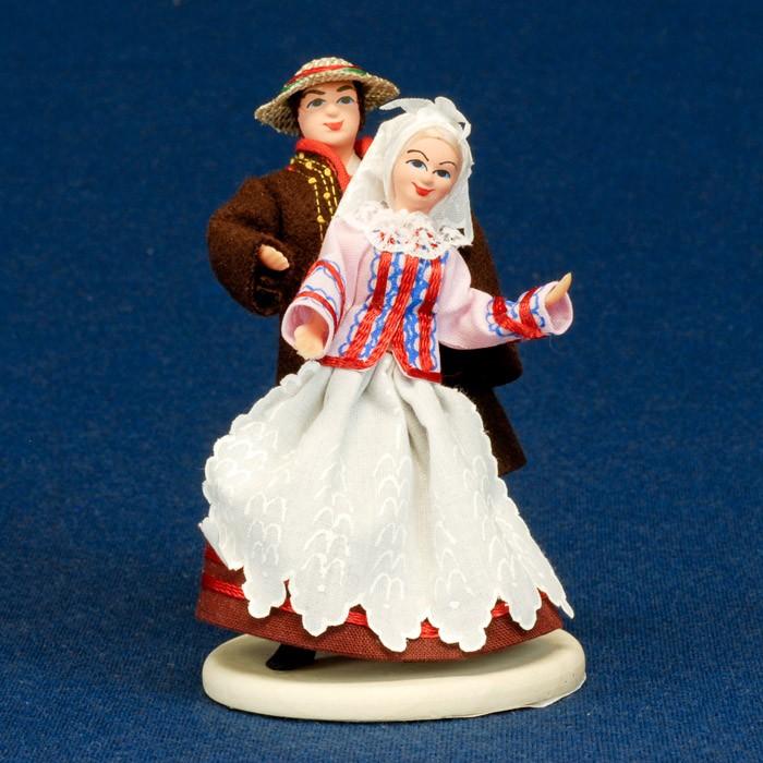 Folk Doll - Rzeszow, Couple 5.0 inches