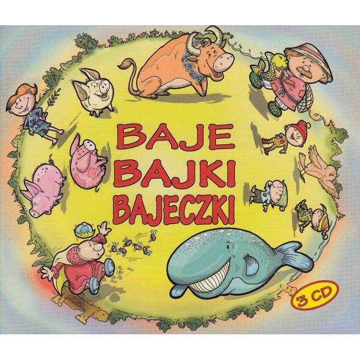 Baje, Bajki, Bajeczki - Tales, Fables, Fairytales 3 CD Set