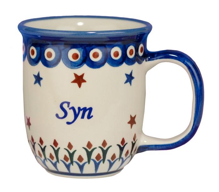 New Polish Pottery 12oz Mug - SYN, SON