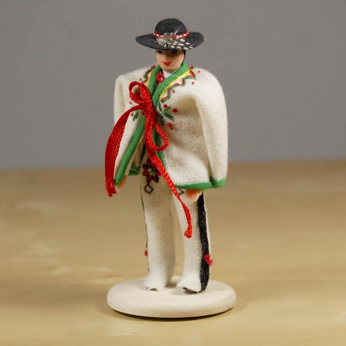 Folk Doll - Gorale, Zakopane Male 4.75 inches