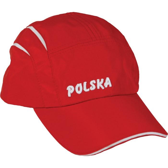Red Bicyclists Microfiber Cap - POLSKA