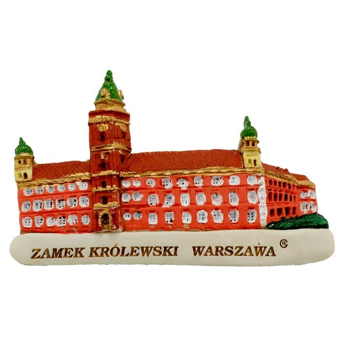 Handcrafted Marble Magnet - Royal Castle Warsaw