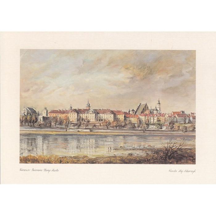 Adamczyks Greeting Card - Warsaws Old Town
