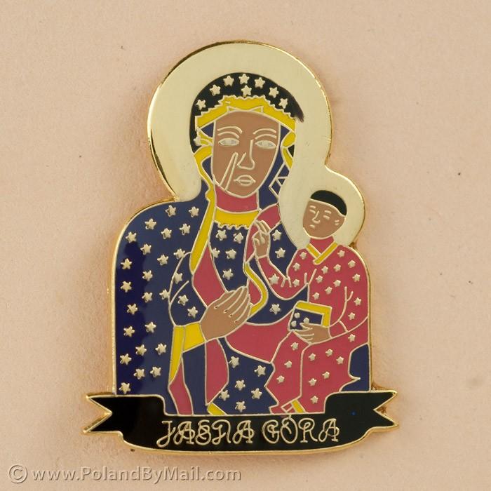 Lapel Pin - Matka Boska Czestochowska