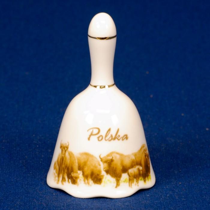 Porcelain Hand Bell - POLSKA & Zubry