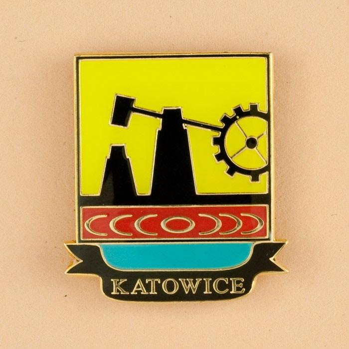 Lapel Pin - Katowice City Crest
