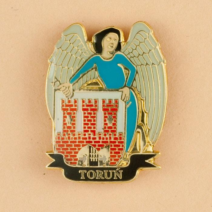 Lapel Pin - Torun City Crest