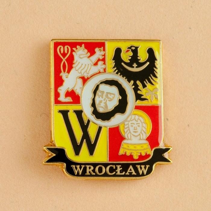 Lapel Pin - Wroclaw City Crest