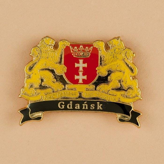 Metal Magnet - Gdansk City Crest