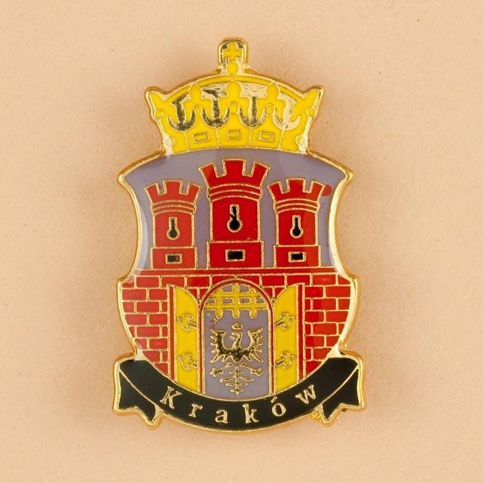 Metal Magnet - Krakow City Crest