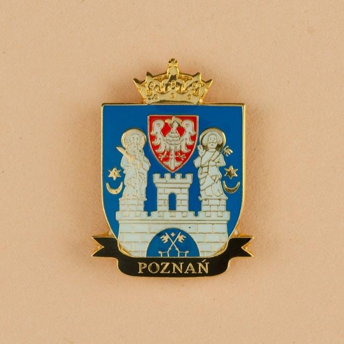Metal Magnet - Poznan City Crest