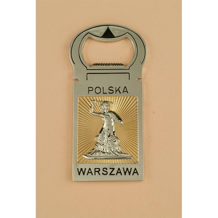 Bottle Opener Magnet - Warsaw, Mermaid