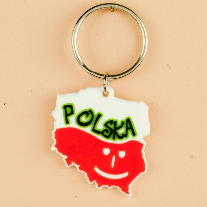 Flexible Keychain - POLSKA Map