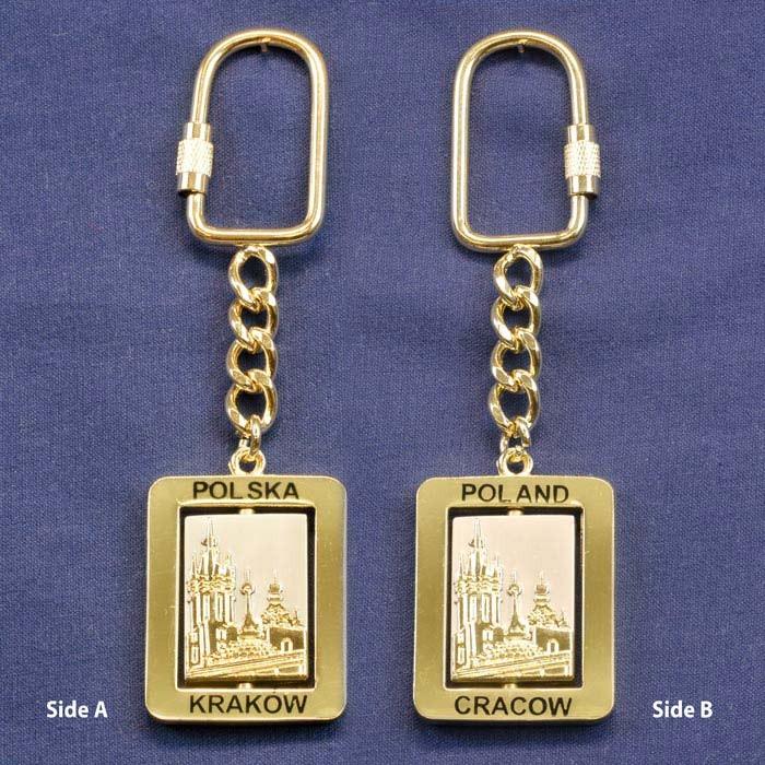 Spinner Keychain - Krakow, St. Mary's Church Steeples