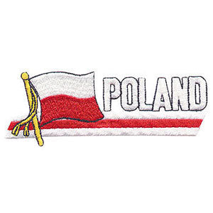 Iron-On Patch - POLAND Flag