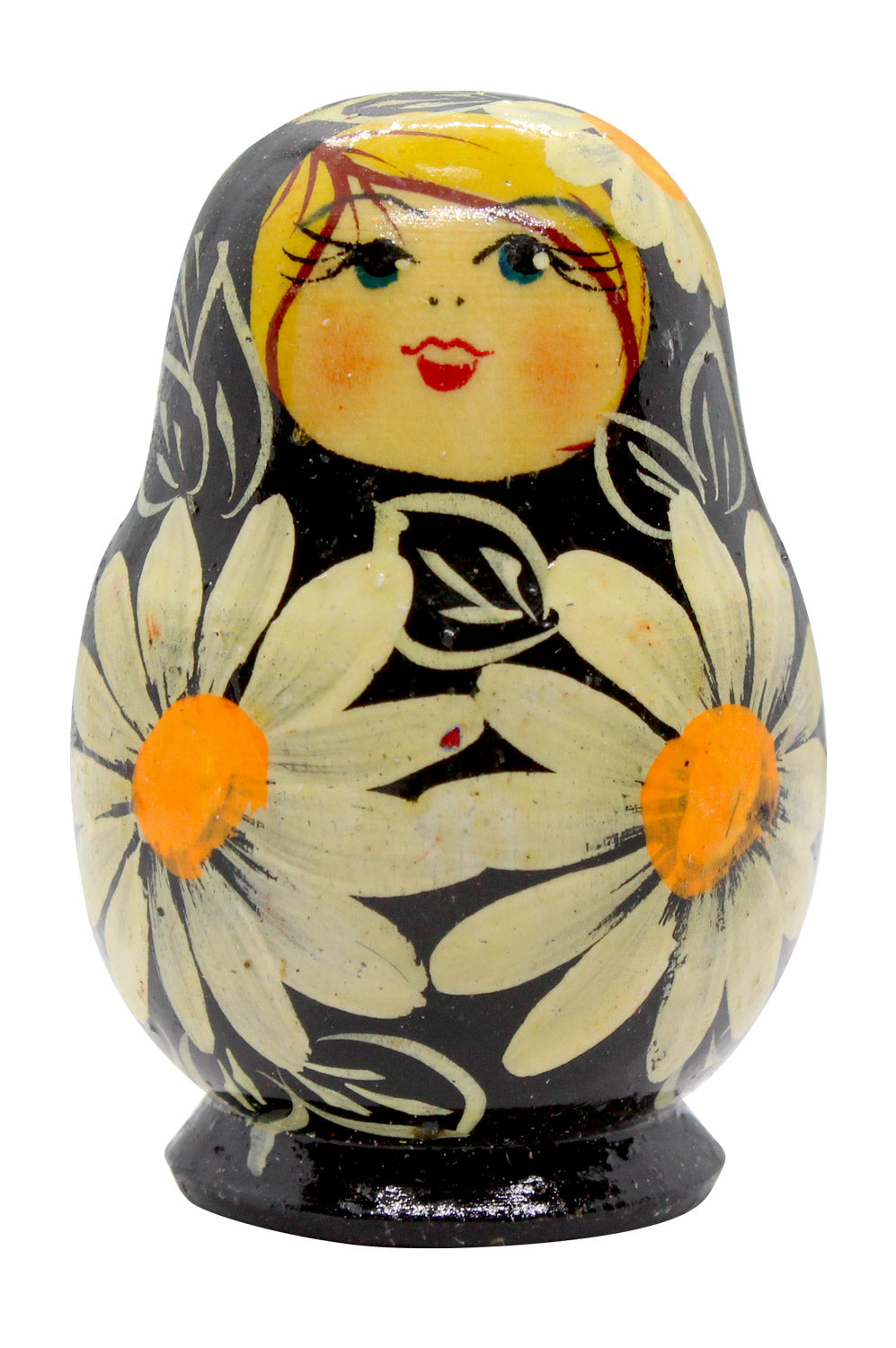 Wooden Magnet - Babuszka Doll, 2 inches Tall
