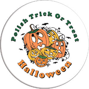 Button - Polish Trick or Treat Halloween