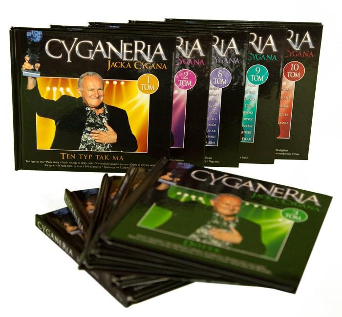 Cyganeria Jacka Cygana vol.1-10 Pelny Komplet +10 CDs
