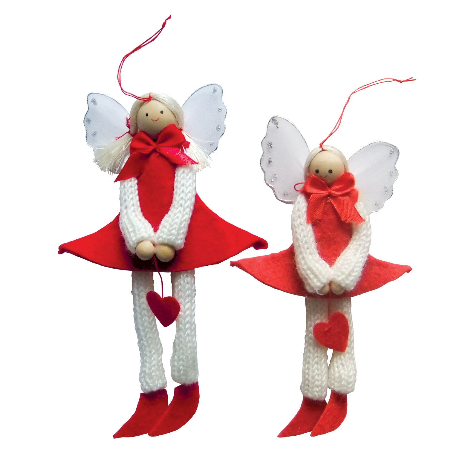 Christmas Ornaments - Pair of Angels