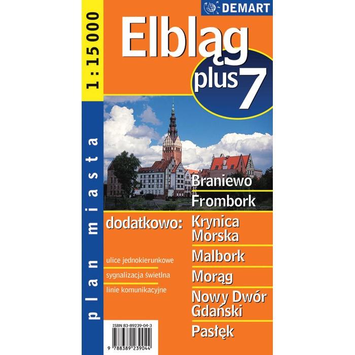 City Plus Maps - ELBLAG plus 7 other cities