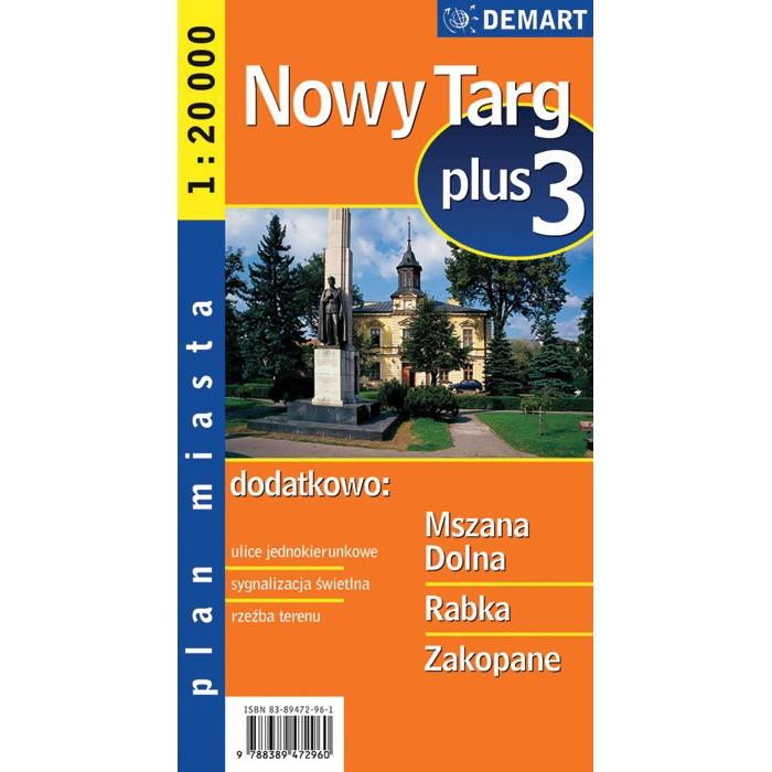City Plus Maps - NOWY TARG plus 3 other cities