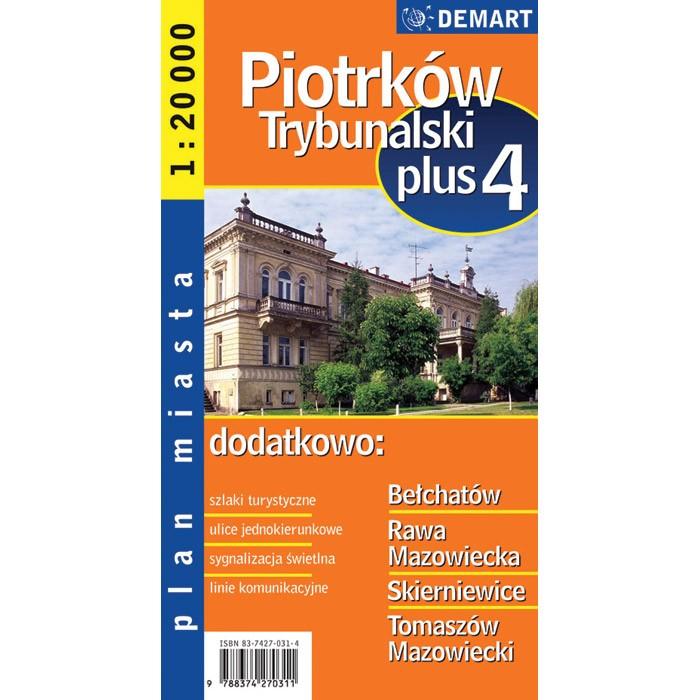 City Plus Maps - PIOTRKOW TRYBUNALSKI plus 4 other cities