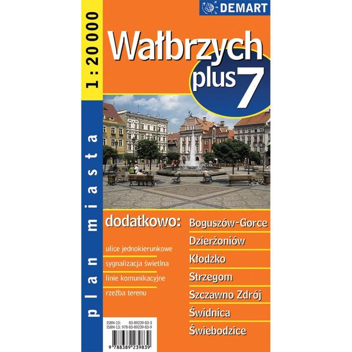 City Plus Maps - WALBRZYCH plus 7 other cities