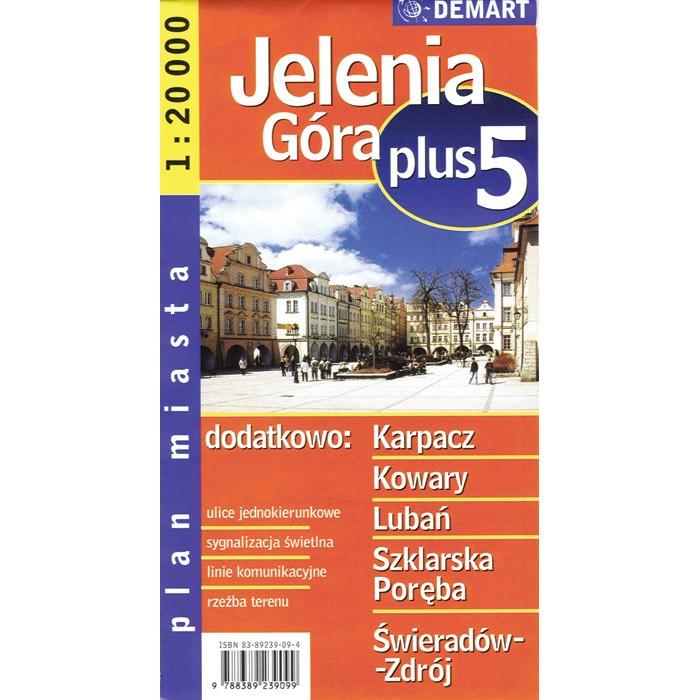 City Plus Maps - JELENIA GORA plus 5 other cities
