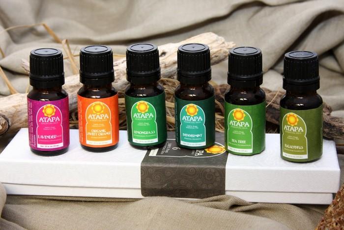 ATAPA Essential Oils for Aromatherapy, Set of 6