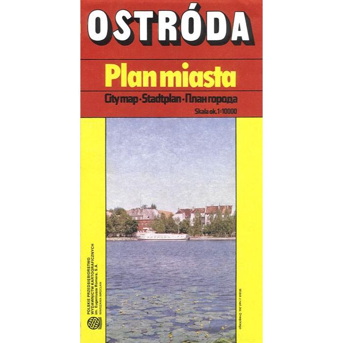 Ostroda City Map